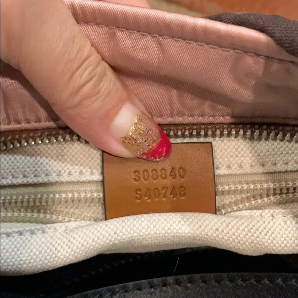 NWT Authentic Gucci Nylon Guccissima Messenger Bag - Picture 9 of 10